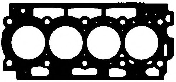 Прокладка головка циліндра PEUGEOT 1,6HDi DV6BTED 3 мет. 1,35 мм (вир-во Elring)