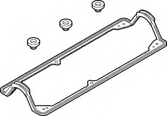 Прокладка клапанної кришки VW Caddy 1.4/1.6 95-04 ELWISROYAL арт. 083220