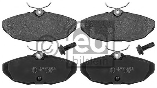 FEBI гальмівні колодки задн.  Jaguar S-Type 02- BREMBO арт. 116084