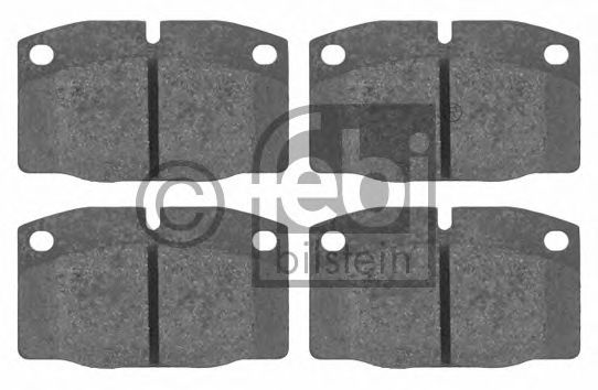 FEBI OPEL колодки гальмівні передні ASTRA,VECTRA,CORSA 92- LPR арт. 16203