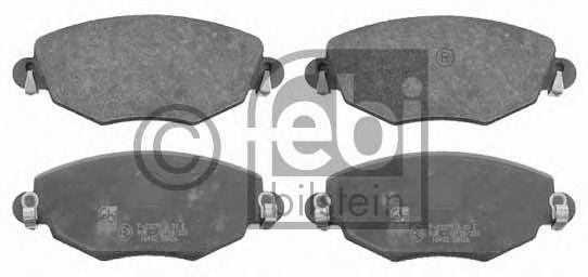 FEBI гальмівні колодки передні FORD Mondeo III 00- BREMBO арт. 16402