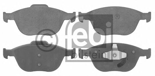 FEBI FORD гальмівні колодки передні Focus, Transit FERODO арт. 16570