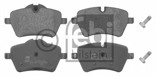 FEBI BMW гальмівні колодки передн. MINI BREMBO арт. 16727