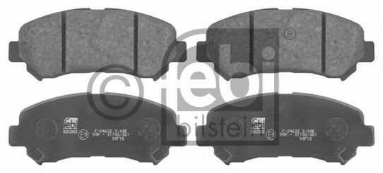 FEBI гальмівні колод. передн NISSAN QASHQAI,X-Trrail 07- BREMBO арт. 16738