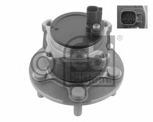 FEBI FORD К-кт підшипника з ступицею з датчик.обертів C-Max,Focus 03- ABS арт. 32598