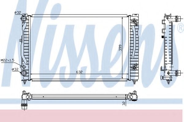 Р Р°РґС–Р°С‚РѕСЂ СЃРёСЃС‚РµРјРё РѕС…РѕР»РѕРґР¶РµРЅРЅСЏ AVAQUALITYCOOLING арт. 60499