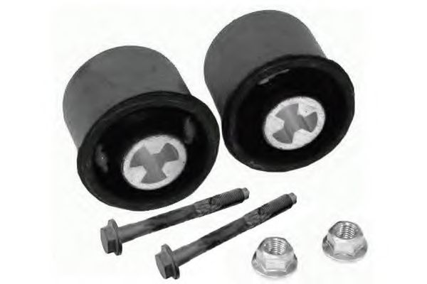 Сайлентблок задньої балки Golf IV 97-05/Bora/Polo 02-10 (72 mm/к-кт 2 шт) LEMFÖRDER арт. 863704SET