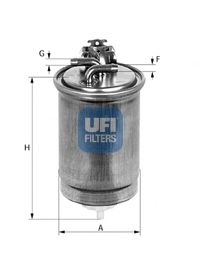 Паливний фільтр WIXFILTERS арт. 2441500