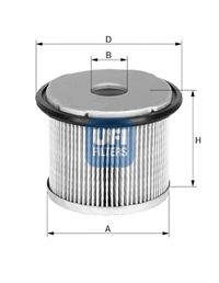 Паливний фільтр JAPANPARTS арт. 2669000