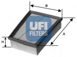 Фiльтр повiтряний MECAFILTER арт. 3033100