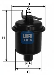 Паливний фільтр FEBIBILSTEIN арт. 3162100