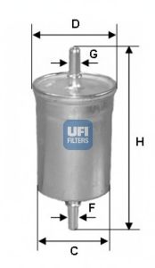 Паливний фільтр HENGSTFILTER арт. 3174700