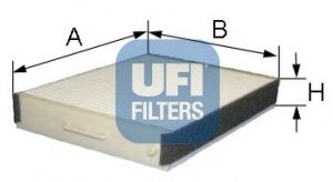 Фільтр, повітря у внутрішній простір HENGSTFILTER арт. 5307700