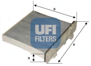 Фільтр, повітря у внутрішній простір HENGSTFILTER арт. 5414700