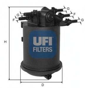 Паливний фільтр WIXFILTERS арт. 2408600