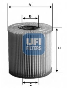 Масляний фільтр JAPANPARTS арт. 2516600