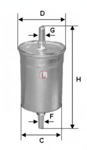 Фільтр паливний FILTRON арт. S1842B