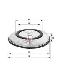 Фiльтр повiтряний PURFLUX арт. S2720A