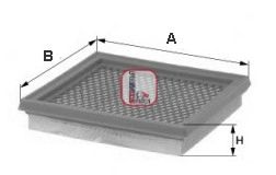 Фільтр повітряний KNECHT арт. S3284A