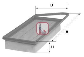 S 3299 A SOFIMA Фільтр повітря KNECHT арт. S3299A