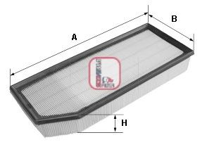 S 3357 A SOFIMA Фільтр повітря WUNDER арт. S3357A