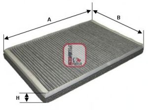 Фiльтр салону вугiльний KNECHT арт. S4169CA