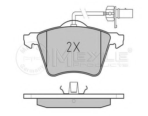 Комплект гальмівних колодок MINTEX арт. 0252103419W