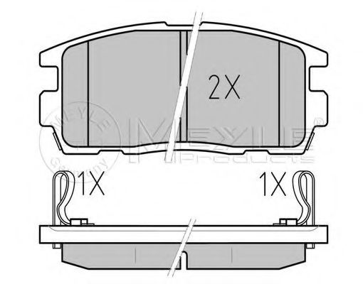 РљРѕРјРїР»РµРєС‚ РіР°Р»СЊРјС–РІРЅРёС… РєРѕР»РѕРґРѕРє Р· 4 С€С‚. РґРёСЃРєС–РІ GENERALMOTORS арт. 0252449815W