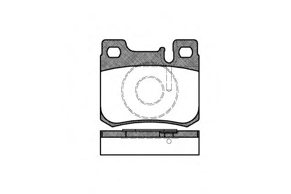 Гальмівні колодки дискові BREMBO арт. 215720