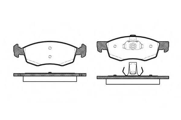 Гальмівні колодки дискові BREMBO арт. 217230