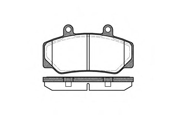 Гальмівні колодки дискові BREMBO арт. 217620