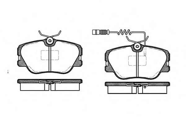 Гальмівні колодки дискові BREMBO арт. 218902