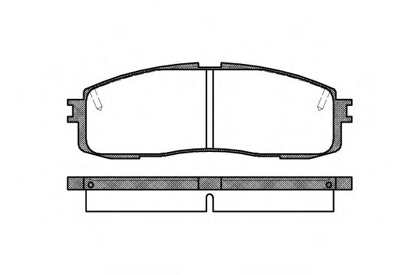 Гальмівні колодки дискові JAPANPARTS арт. 219910