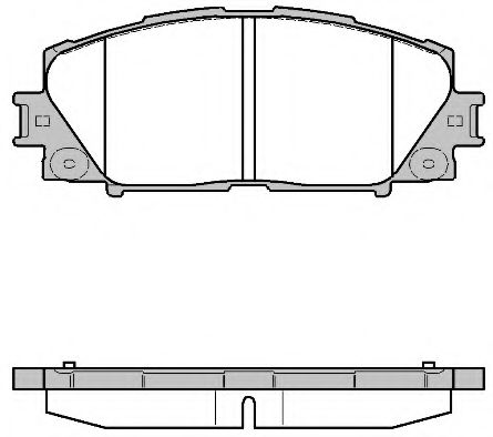 Гальмівні колодки дискові BREMBO арт. 2122410