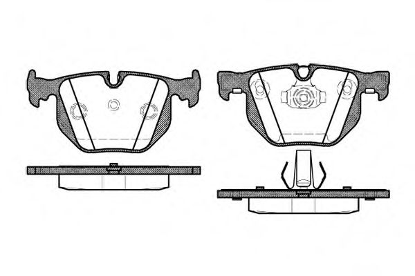 Гальмівні колодки дискові BREMBO арт. 238140