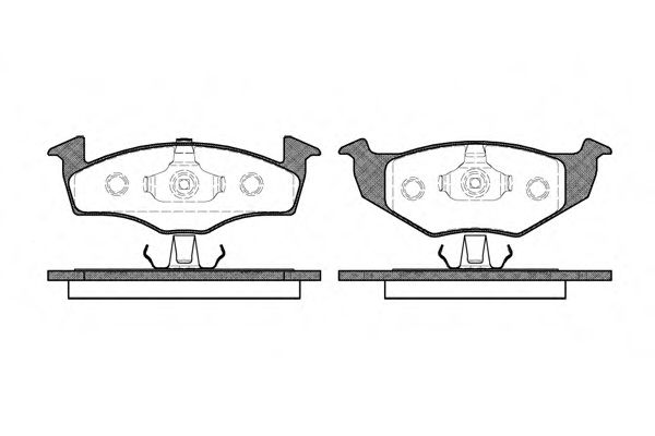 Гальмівні колодки дискові BREMBO арт. 260920