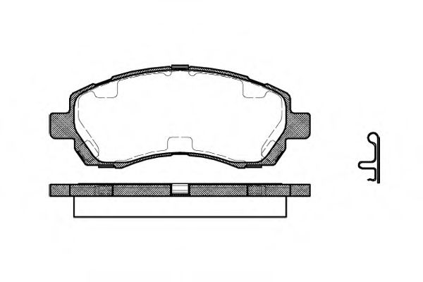 Гальмівні колодки дискові BREMBO арт. 264702