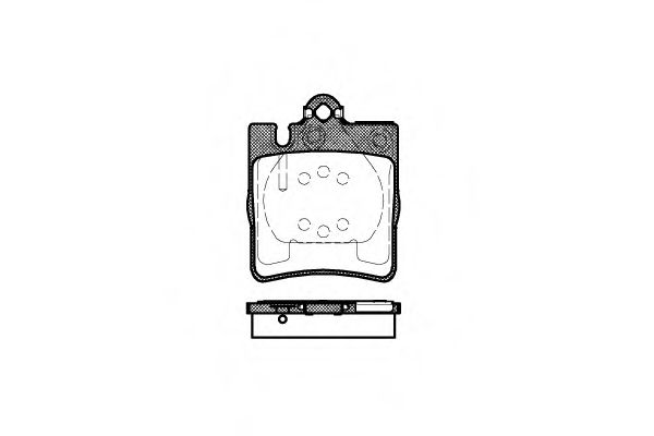 Гальмівні колодки дискові TRW арт. 270900