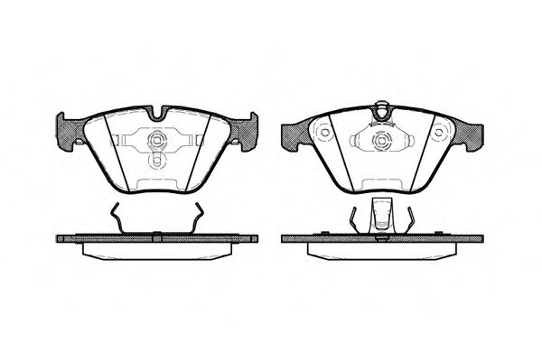 Гальмівні колодки дискові BREMBO арт. 285700