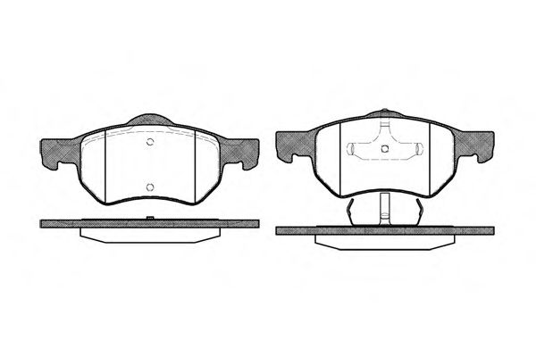 Гальмівні колодки дискові BREMBO арт. 288200