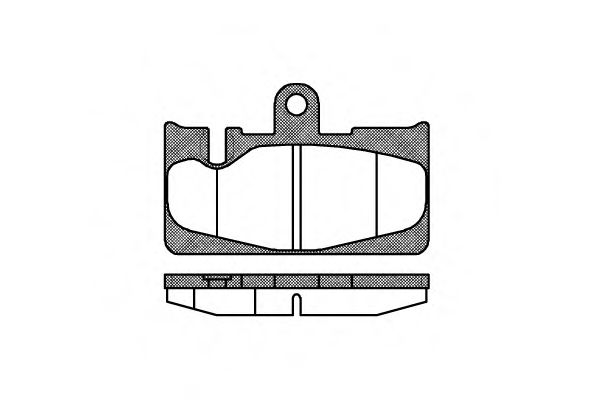 Гальмівні колодки дискові BREMBO арт. 288900