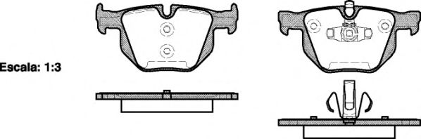 Гальмівні колодки дискові BREMBO арт. 238170