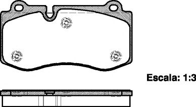 Гальмівні колодки дискові BREMBO арт. 2120200