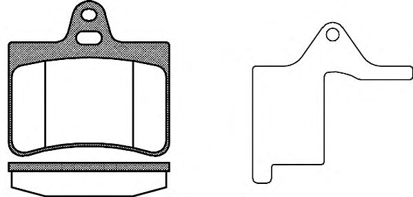 Гальмівні колодки дискові JURID арт. 283020