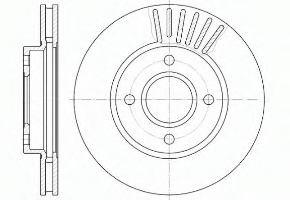 Гальмівний диск FEBIBILSTEIN арт. 621110