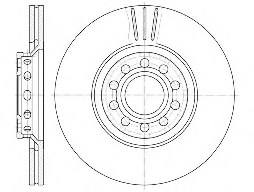 Гальмівний диск BREMBO арт. 659610