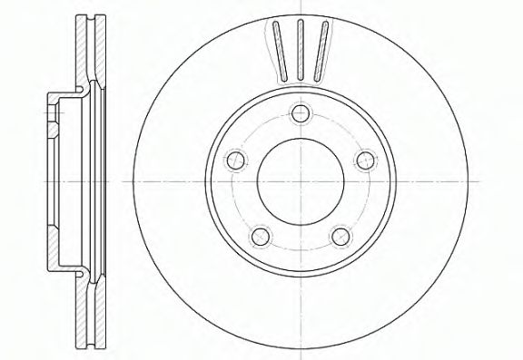 Гальмівний диск BREMBO арт. 667110