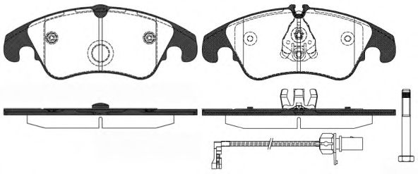 Гальмівні колодки дискові FRICTION MASTER арт. 2130431