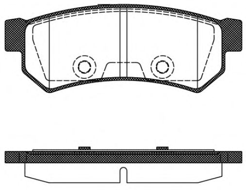 Гальмівні колодки дискові FRICTION MASTER арт. 2104810