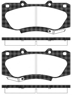 Гальмівні колодки дискові FRICTION MASTER арт. 2146804